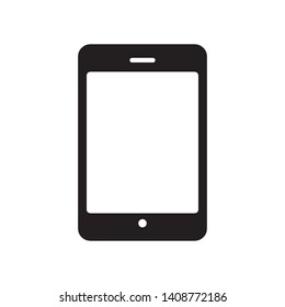 smartphone icon logo design template vector