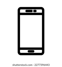 smartphone icon or logo isolated sign symbol vector illustration - high quality black style vector icons
