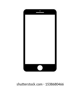 Smartphone icon. Mobile app design. Digital technology concept vector illustration. Smartphone vector sign. EPS 10
