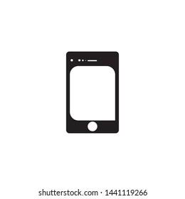 Smartphone icon. Mobile device button