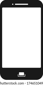 Smartphone icon, Mobile phone icon vector illustration  