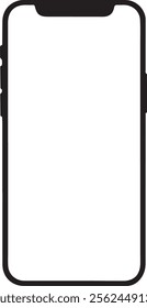 smartphone icon mobile phone vector illustration