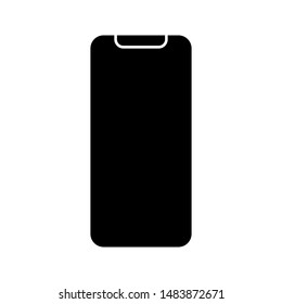 Smartphone icon on white background.