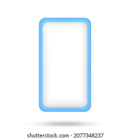 Icono de Smartphone sobre fondo blanco. Dispositivo. Ilustración vectorial.