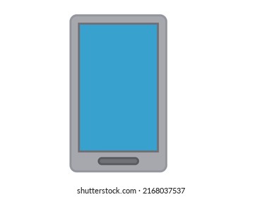 Icono de Smartphone o smartphone en fondo blanco.