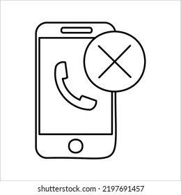 icono del smartphone en fondo blanco