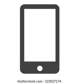 smart-phone icon on white background. 