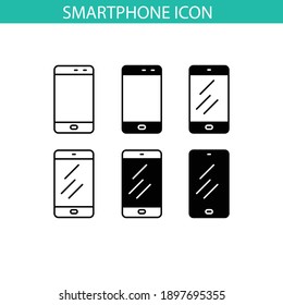 Smartphone icon pack, eps 10