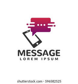 Smartphone icon. Phone icon. Message icon. Mobile icon. Communication, Speak, Speech Bubble, Talk logo. Chat bubble logo. Company, Corporate, Finance, Union, Corporate, Business, Web, App sign.
