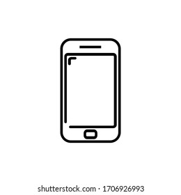 Smartphone icon. Phone icon vector illustration.