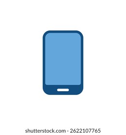 Smartphone icon representing mobile devices, communication, and technology, ideal for app design, digital media, or mobile-related concepts.