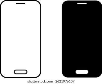 smartphone icon set. Responsive web design icons symbol. Digital device signs
