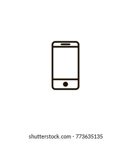 smartphone icon. sign design