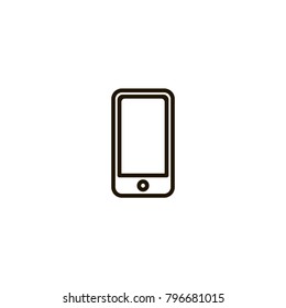 smartphone icon. sign design