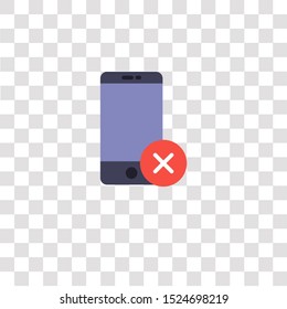 smartphone icon sign and symbol. smartphone color icon for website design and mobile app development. Simple Element from interaction assets collection for mobile concept and web apps icon.