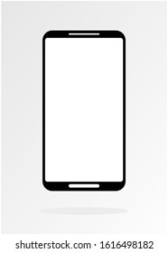Smartphone Icon. Smartphone silhouette isolated.