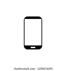 smartphone icon. Simple glyphvector of ban set for UI and UX, website or mobile application on white background