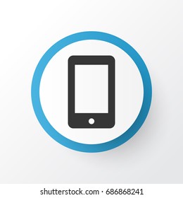 Smartphone Icon Symbol. Premium Quality Isolated Cellphone Element In Trendy Style.