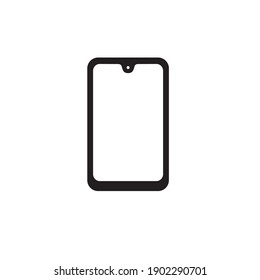 vector de símbolo de icono de smartphone