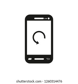 smartphone icon symbol vector