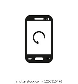 smartphone icon symbol vector