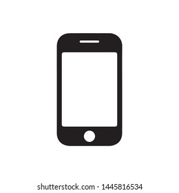 smartphone icon symbol vector. on white background editable eps10