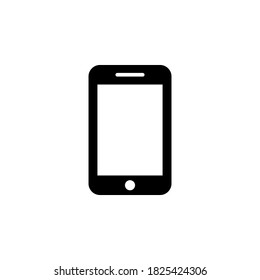 Smartphone icon symbol vector on white background