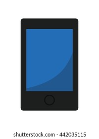 Smartphone icon. Technology design. vector graphic