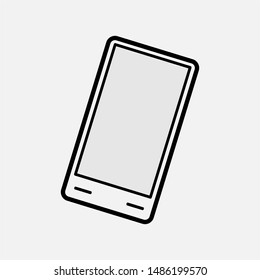 Smartphone Icon. Telecommunication Device Vector, Sign and Symbol for Design, Presentation, Website or Apps Elements. 