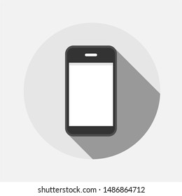 Smartphone Icon. Telecommunication Device Vector, Sign and Symbol for Design, Presentation, Website or Apps Elements. 