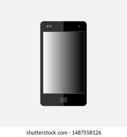 Smartphone Icon. Telecommunication Device Vector, Sign and Symbol for Design, Presentation, Website or Apps Elements. 