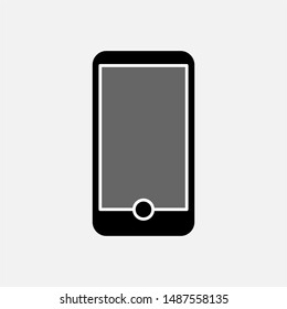 Smartphone Icon. Telecommunication Device Vector, Sign and Symbol for Design, Presentation, Website or Apps Elements. 