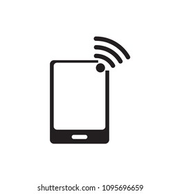 smartphone icon trendy design template