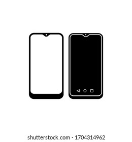 Icono de Smartphone en diseño plano moderno