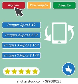 Smartphone Icon Vector.