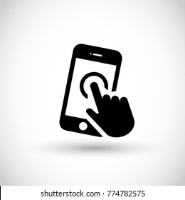 Smartphone icon vector