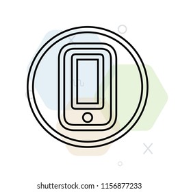 Smartphone icon vector can be used as png, Smartphone
