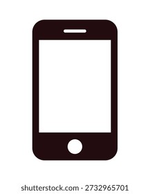 Vector de Icono de Smartphone. Teléfono móvil, Símbolo de señal de teléfono móvil 