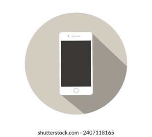 Vector de icono SmartPhone . Colección del símbolo vector sobre fondo blanco. Símbolo de icono de teléfono aislado. Icono móvil Ilustración del vector.