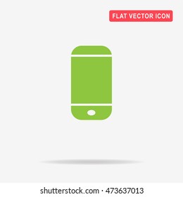 Smartphone icon. Vector concept illustration for design.