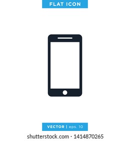 Smartphone Icon Vector Design Template