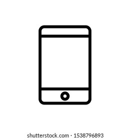 Smartphone icon vector design template