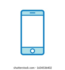 Smartphone icon vector design template ilustrasion