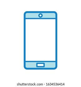 Smartphone icon vector design template ilustrasion