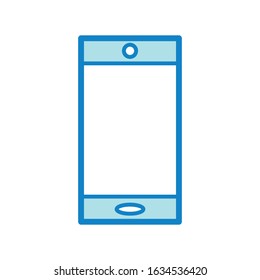 Smartphone icon vector design template ilustrasion