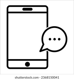 smartphone icon vector design template