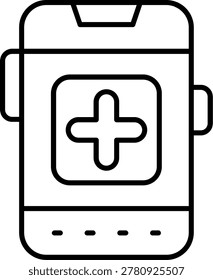 Smartphone Icon Vector Element line icon design vector icons