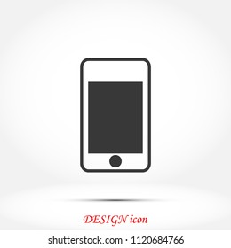 smartphone icon, Vector EPS 10 illustration style