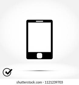 smartphone icon, Vector EPS 10 illustration style