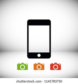 smartphone icon, Vector EPS 10 illustration style